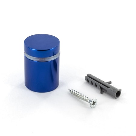 Outwater Round Standoffs, 1 in Bd L, Aluminum 1 in OD 3P1.56.00472